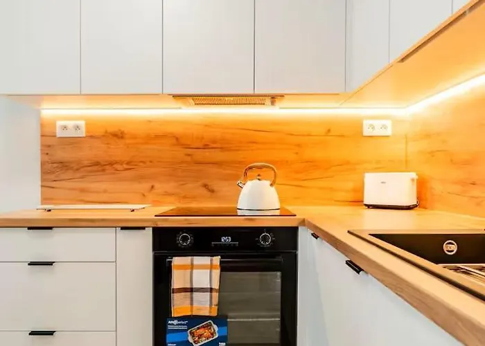 アパート Skyflat Bratislava-new Near Airport Free Parking