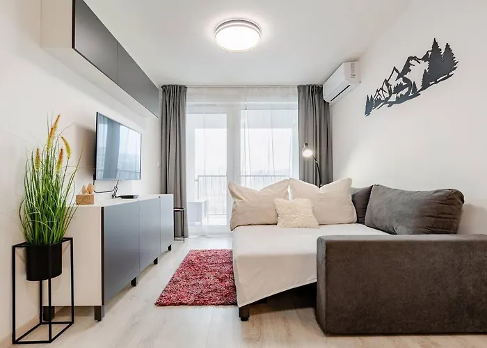 Skyflat Bratislava-new Near Airport Free Parking *